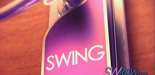  Pole dance contest between a hot sexgroup of swinger couples.